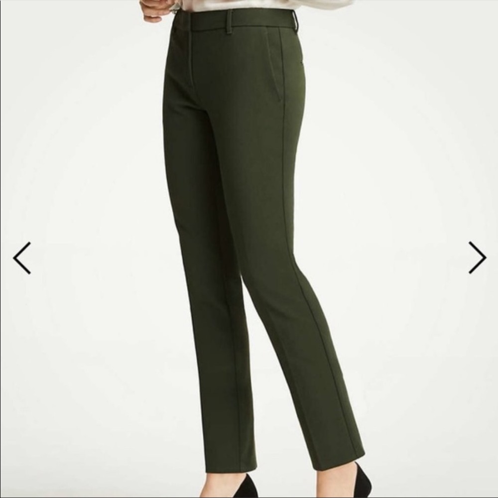 Ann Taylor The Ankle Pant - green